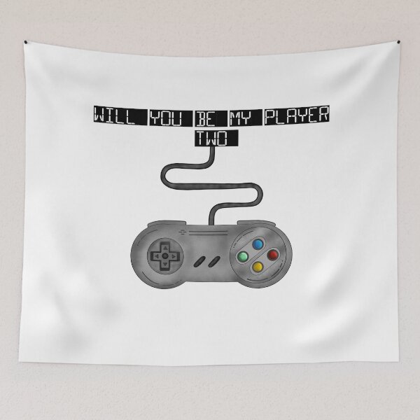 Item preview, Will you be my player two designed and sold by CaptnChouquette.