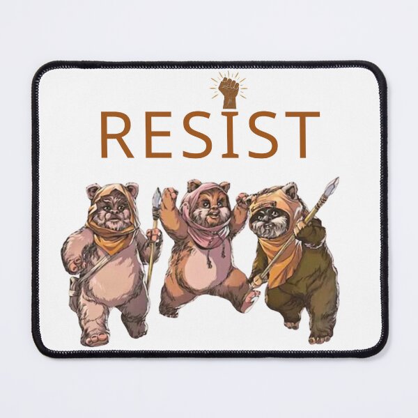 Item preview, Resist Ewok designed and sold by CHARLI⭐️⭐️⭐️⭐️⭐️.