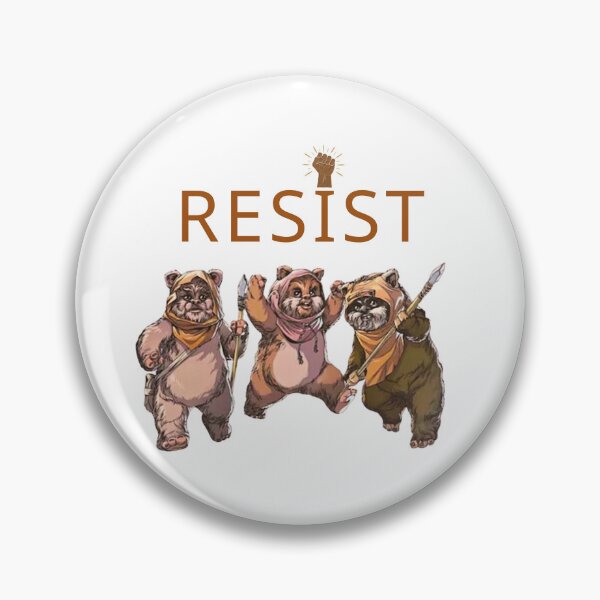 Item preview, Resist Ewok designed and sold by CHARLI⭐️⭐️⭐️⭐️⭐️.