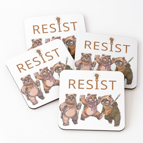 Item preview, Resist Ewok designed and sold by CHARLI⭐️⭐️⭐️⭐️⭐️.