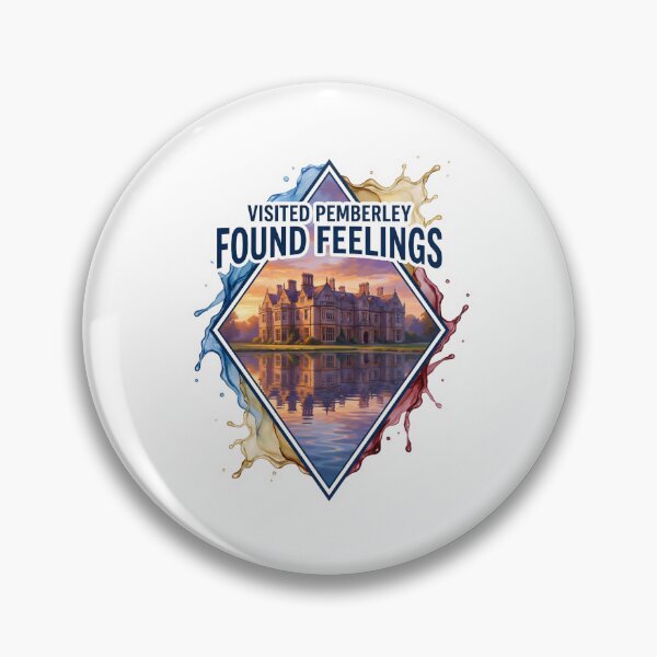 Item preview, Visited Pemberley Found Feelings Paint Splash designed and sold by Fenay Designs.