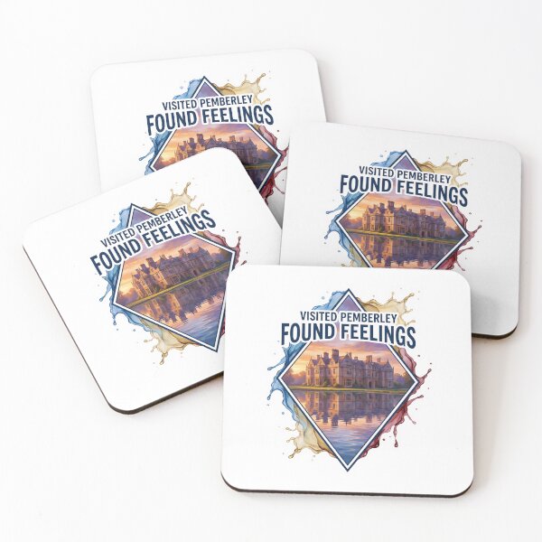Item preview, Visited Pemberley Found Feelings Paint Splash designed and sold by Fenay Designs.