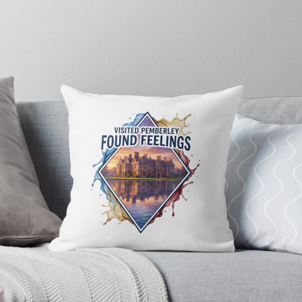 Item preview, Visited Pemberley Found Feelings Paint Splash designed and sold by Fenay Designs.