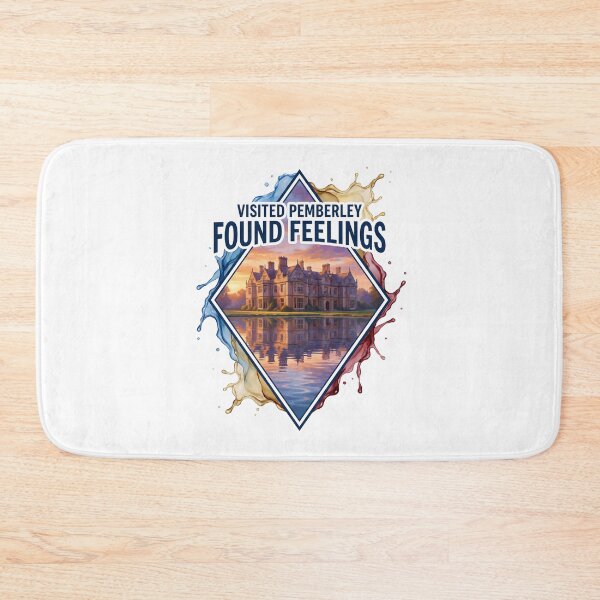 Item preview, Visited Pemberley Found Feelings Paint Splash designed and sold by Fenay Designs.