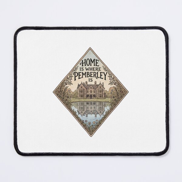 Item preview, Home Is Where Pemberley Is Vintage House designed and sold by Fenay Designs.