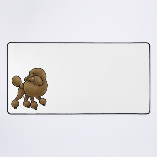 Item preview, Dog - Miniature Poodle - Continental Chocolate designed and sold by Jennifer Stolzer.