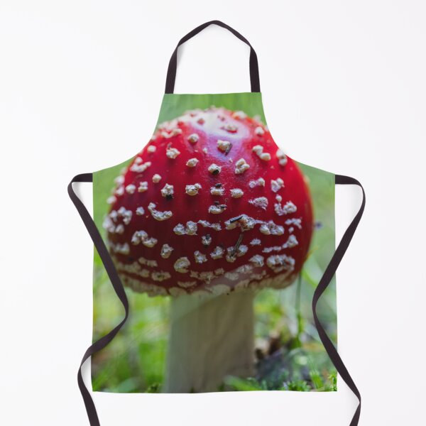 Item preview, Fly agaric mushroom among grass designed and sold by Imagerisium.
