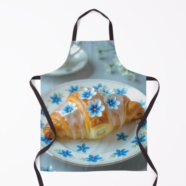 Item preview, Realistic Tea Time With A Croissant designed and sold by ArtQueen777.