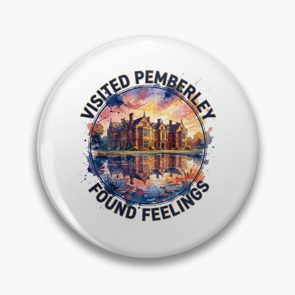 Artikelvorschau, Besuchte den Pemberley Found Feelings Watercolour Circle entworfen und verkauft von Fenay Designs.