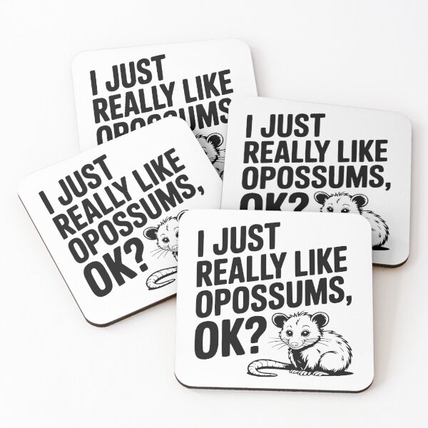 Item preview, I Just Really Like Opossums, ok? designed and sold by Frank Ring.