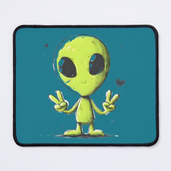 Item preview, Little Green Alien designed and sold by Retro Whimsy.