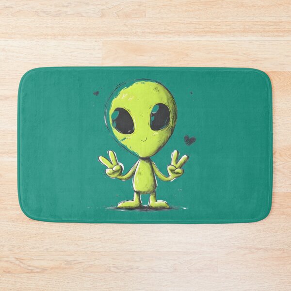 Item preview, Little Green Alien designed and sold by Retro Whimsy.