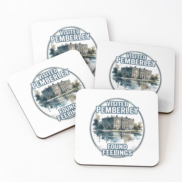 Item preview, Visited Pemberley Found Feelings Oval Art designed and sold by Fenay Designs.
