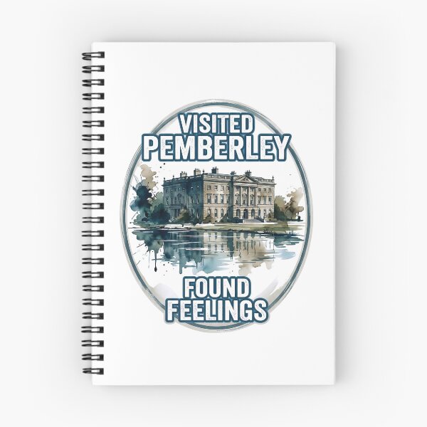 Item preview, Visited Pemberley Found Feelings Oval Art designed and sold by Fenay Designs.