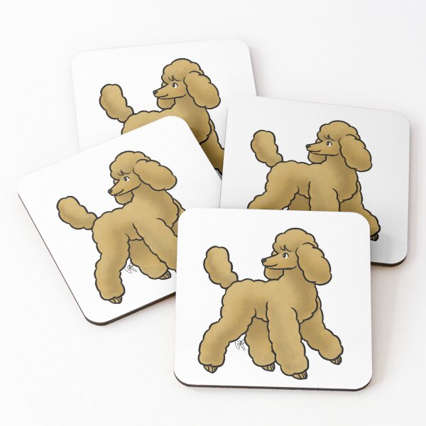 Item preview, Dog - Miniature Poodle - Lamb Apricot designed and sold by Jennifer Stolzer.