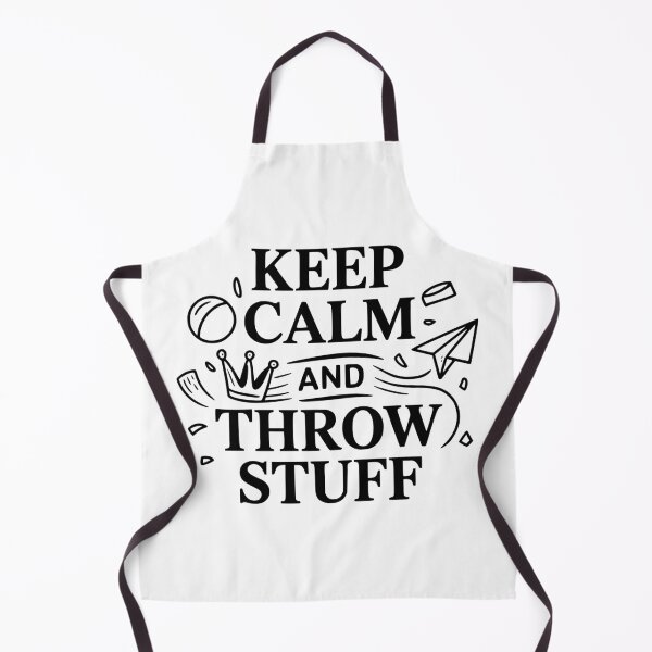 Item preview, Keep Calm and Throw Stuff designed and sold by Frank Ring.