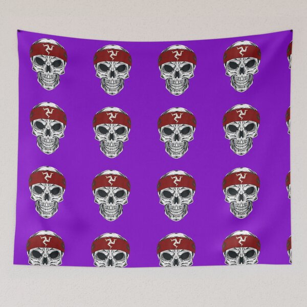 Artikelvorschau, Isle of Man Totenkopf – Rebellen-Style auf jedem Produkt entworfen und verkauft von Bittor18.