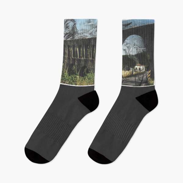 Item preview, Torres Vedras Aqueduct with Surreal Street Art designed and sold by Iconic shop.