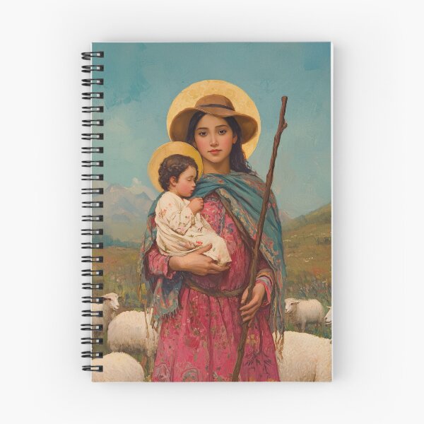 Item preview, Divina Pastora (Divine Shepherdess) designed and sold by SanctifiedSouls.