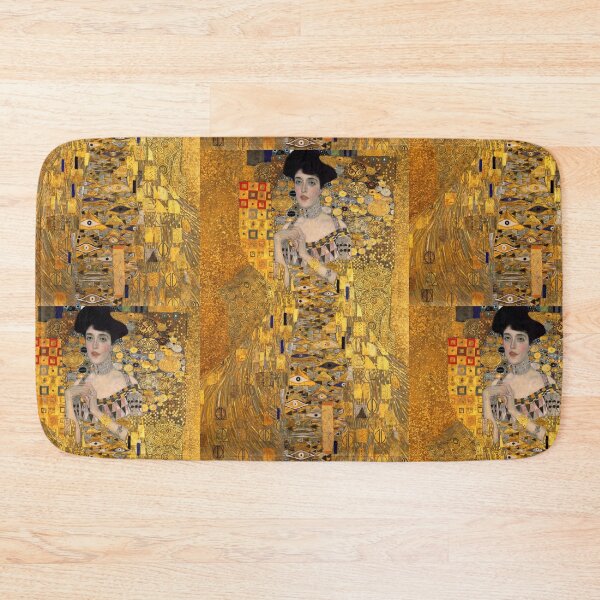 Item preview, Adele Bloch Bauer by Gustav Klimt: Golden Vienna Secession Portrait Poster designed and sold by artofuniverse.