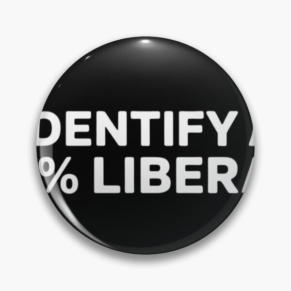 Item preview, I Identify As 0_ Liberal Funny Political Statement designed and sold by tiekanamac.