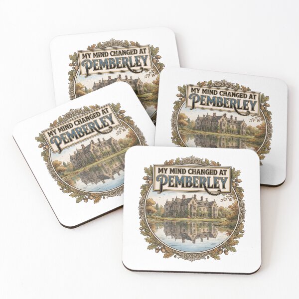 Item preview, My Mind Changed At Pemberley Vintage Acorn Badge designed and sold by Fenay Designs.