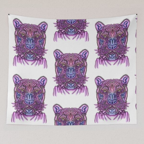 Item preview, Tiger face #02 designed and sold by liquid-print.