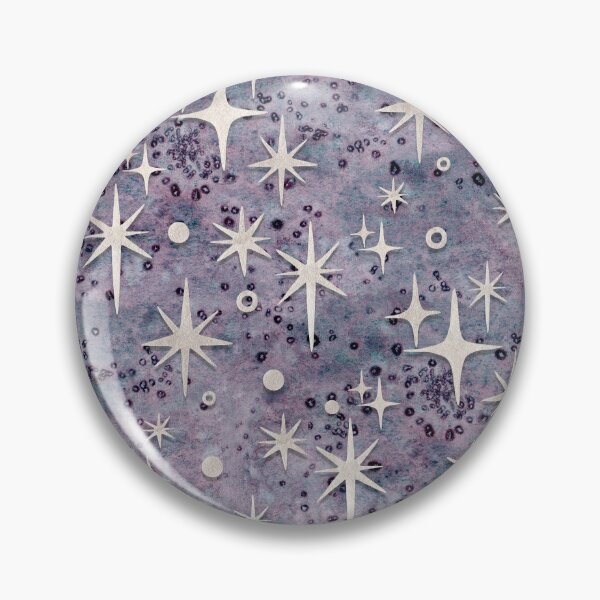 Item preview, Twinkle Pattern Blue Purple Background (Watercolor and Salt) designed and sold by andrebalest.art.