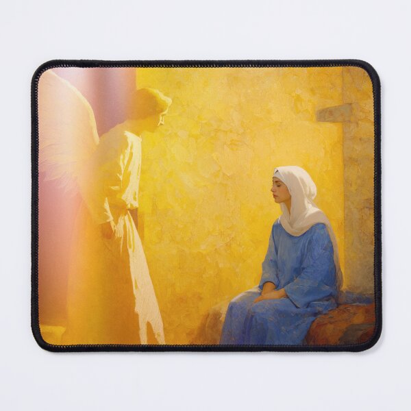Item preview, Mary’s Yes / Quiet Fiat designed and sold by SanctifiedSouls.