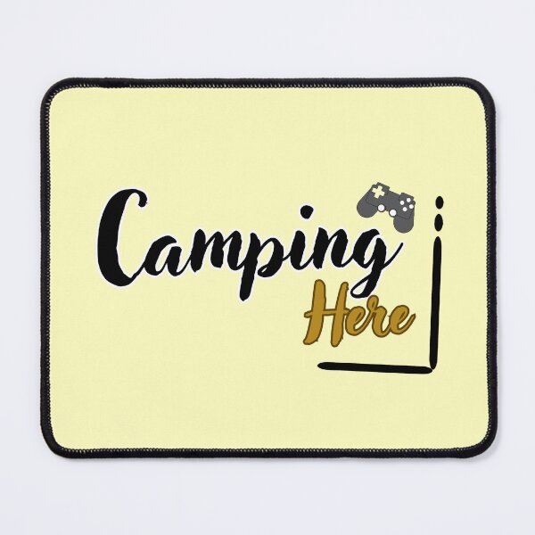 Item preview, My Favorite Camping Spot (Gamer Edition) designed and sold by GlistenStudio.