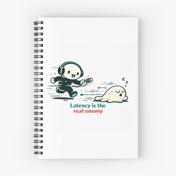 Item preview, Latency Is The Real Enemy designed and sold by ChaosInNumbers.