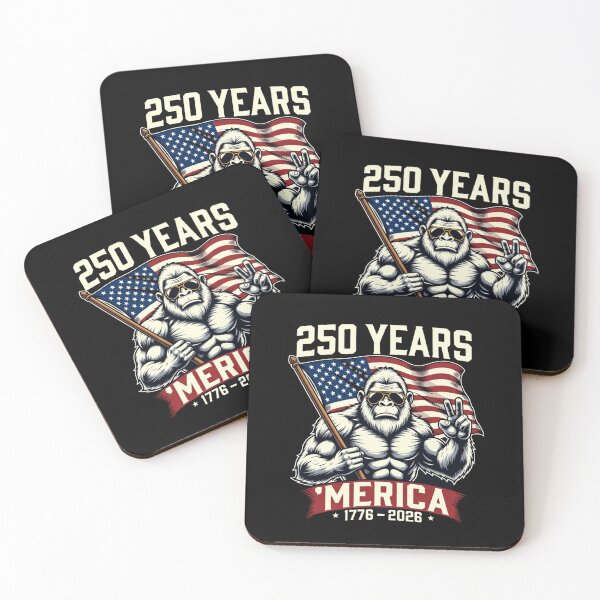 Item preview, 250 Years 'Merica 1776 - 2026 American Patriot Anniversary designed and sold by GrumpySableye.