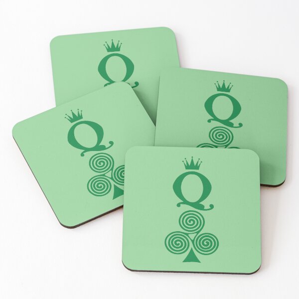 Item preview, Irish Queen of Clubs designed and sold by ketrena.
