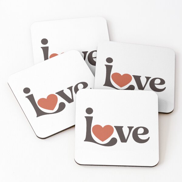 Item preview, Love typography with heart - Word i love designed and sold by charlypicazo.