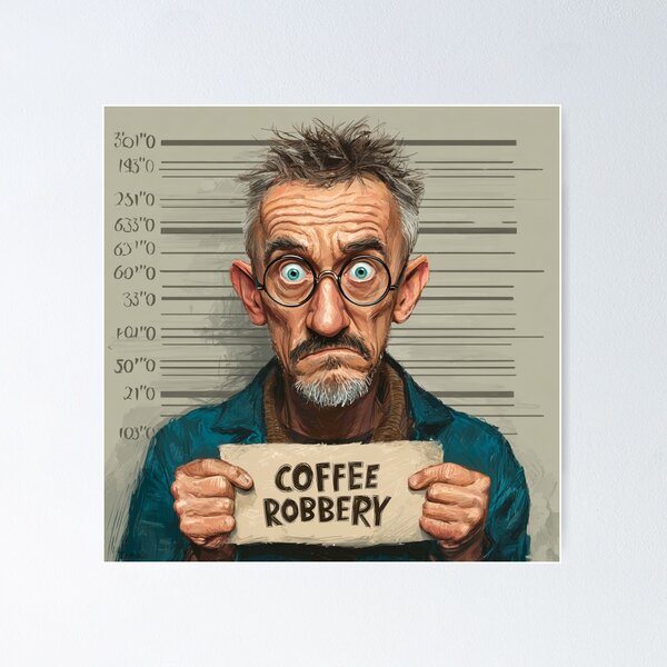 Item preview, Coffee Robbery Before Morning designed and sold by Tomasso76.