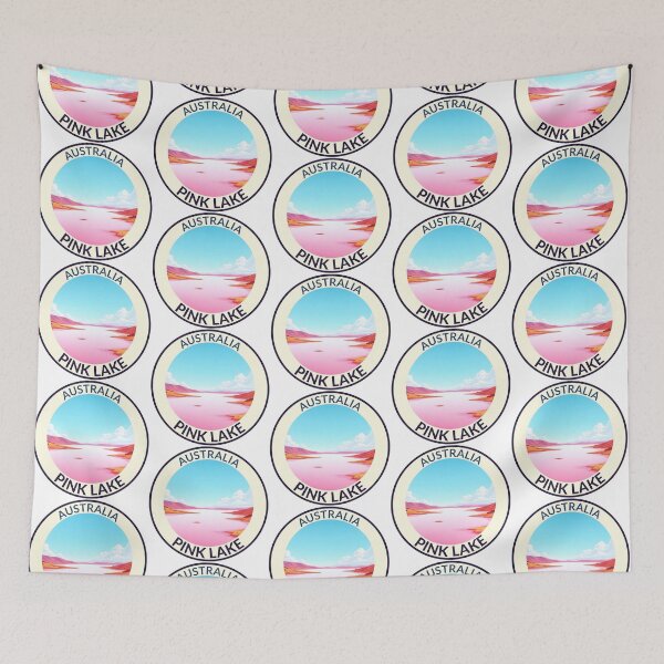 Item preview, Pink Lake Australia  designed and sold by Red-forever.