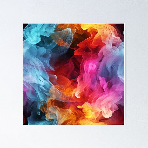 Item preview, Mystic Colour Cloud Dust Pattern designed and sold by PG Illustration.