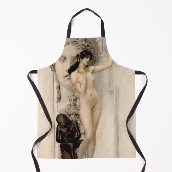 Item preview, Allegory of Sculpture by Gustav Klimt: Vienna Secession Fine Art Poster designed and sold by artofuniverse.
