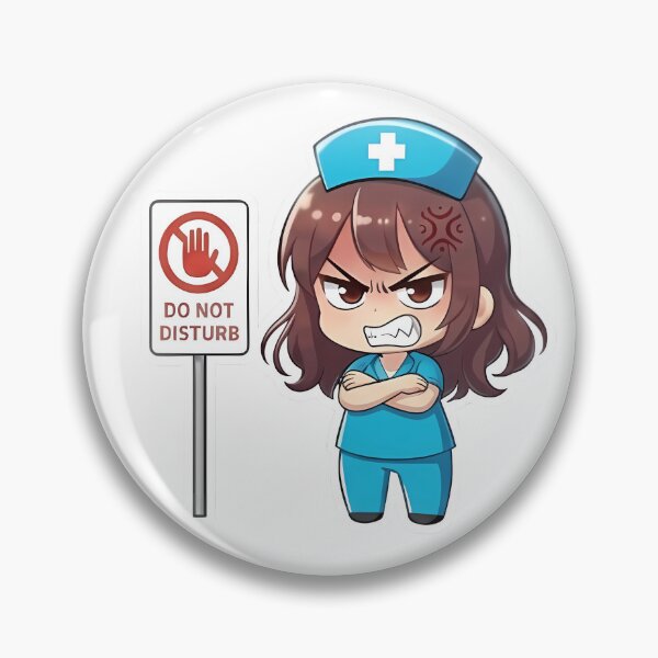 Item preview, Original Chibi Nurse 2.0 - Focus Mode designed and sold by Chibi-Planet.