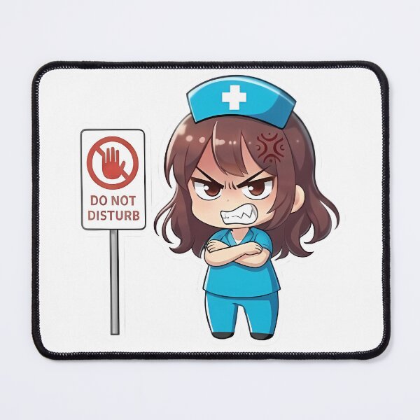 Item preview, Original Chibi Nurse 2.0 - Focus Mode designed and sold by Chibi-Planet.