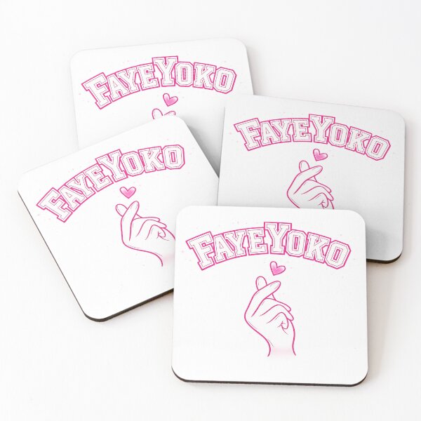 Item preview, FayeYoko Finger Heart Glow – Thai GL Ship Fan Design) designed and sold by Item Geeks.