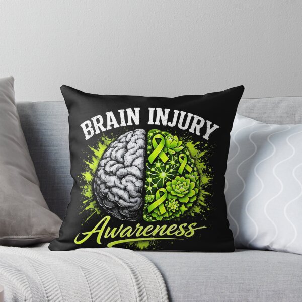 Item preview, TBI Brain Injury Awareness Survivor Warrior designed and sold by clothesy7.