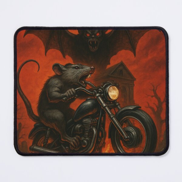 Item preview, Rat out of Hell designed and sold by The Obscuritorium.