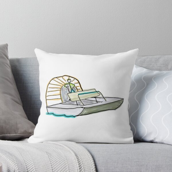 Item preview, Airboat Stickman designed and sold by Mark-Ewbie.