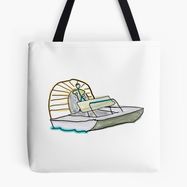 Item preview, Airboat Stickman designed and sold by Mark-Ewbie.