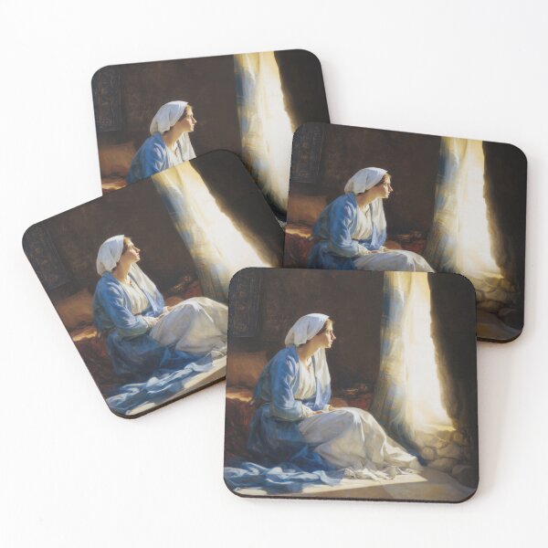 Item preview, Mary’s Yes / Quiet Fiat designed and sold by SanctifiedSouls.