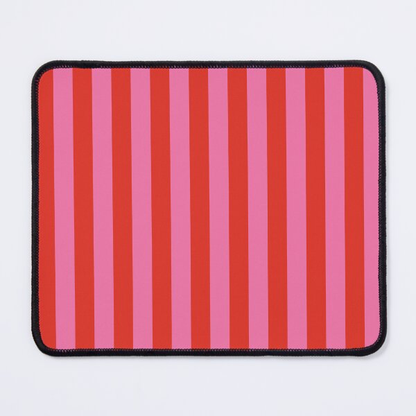 Item preview, Pink Red Stripes Pattern Maximalist Style designed and sold by PG Illustration.