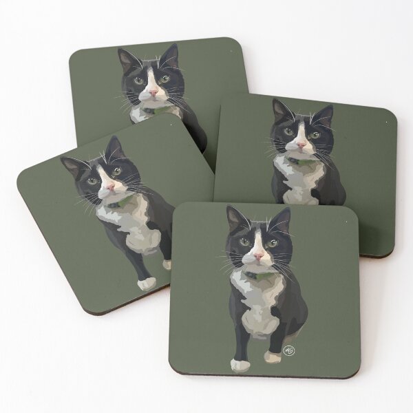Item preview, Tuxedo Cat  designed and sold by madisonGreimann.