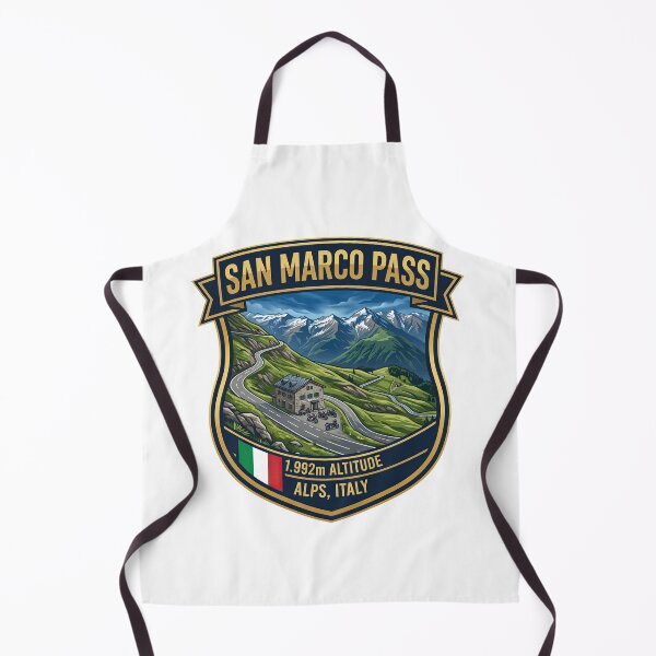 Item preview, San Marco Pass – Passo San Marco – Iconic Italian Mountain Road designed and sold by enzoade.