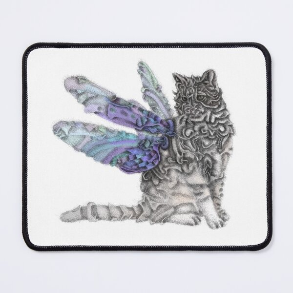 Item preview, Cat with wings designed and sold by liquid-print.